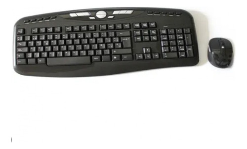 Teclado Myo Combo 2.4ghz Slim Wireless Mouse & Keyboard Kit