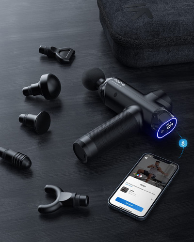 Pistola De Massagem Renpho Deep Tissue Percussion Com Blueto