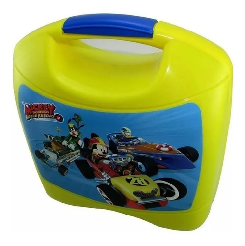 Mickey Sobre Ruedas Taller 3d Play Set Original