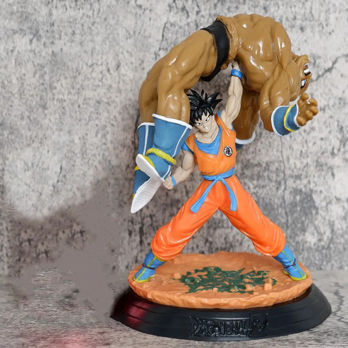 Figura Goku Nappa Dragon Ball Z Vegeta Pelea Sayayin Tierra