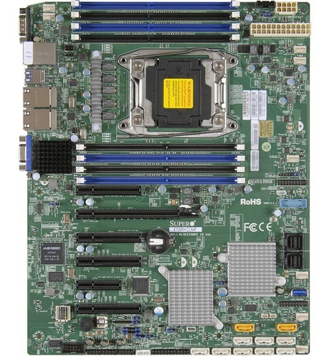 Supermicro Mb Lga2011 E5-2600v3 Ddr4 Ecc 4 Lan, X10srh-cln4f