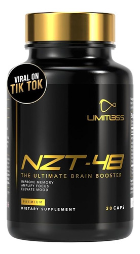 Nzt-48 Premium Brain Booster - Nootropico - Suplemento Cereb