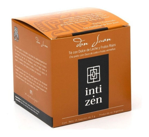 Te Inti Zen Don Juan Pack X 15un - Cioccolato Tienda