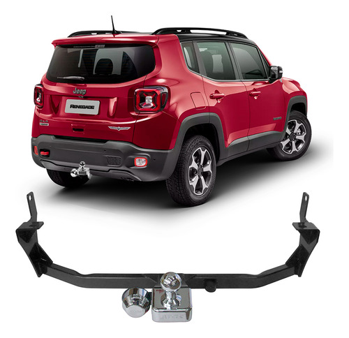 Reboque Engate Jeep Renegade 2015 A 2023 Atos Tração 500kg