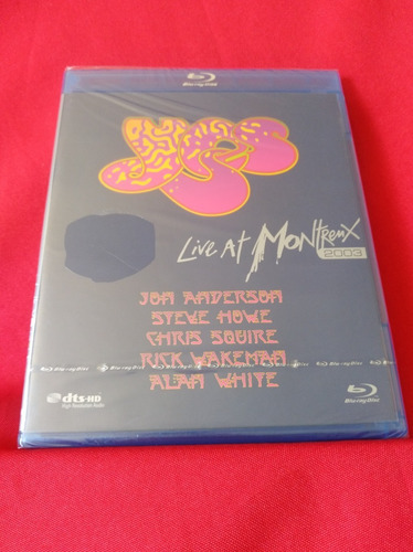 Blu Ray Yes Live At Montreux 2003 Nuevo/sellado