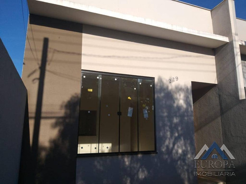 Imagem 2 de 11 de Casa À Venda, 60 M² Por R$ 165.000,00 - Jardim Belém - Londrina/pr - Ca1026