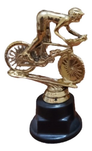 Trofeo Ciclismo / Oro / 16cm / Precio Directo De Fabrica