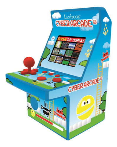 Consola Cyber Arcade® Retro, 2.8'' Lcd, 200 Juegos