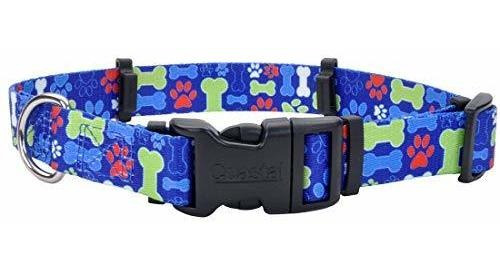 Coastal - Secureaway Flea Collar Protectors, Multi Bones, 1 