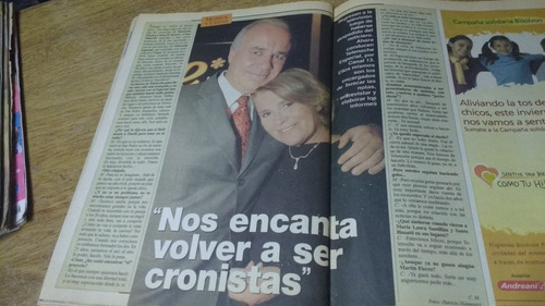 Revista  Super Tv Guia 7 Monica Danvers Cesar Mascetti  2004