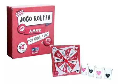 Jogo Roleta Amor  Jogo de Tabuleiro Unika Games Nunca Usado