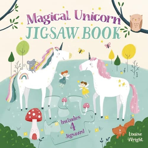 Libro Magical Unicorn Jigsaw Book De Wright, Louise