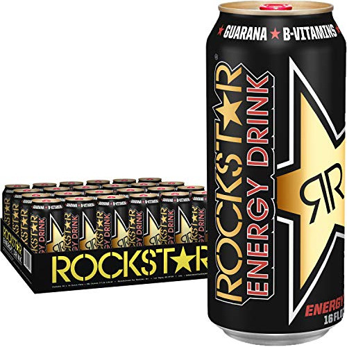 Rockstar Energy Drink, Latas De 16 Onzas (paquete De 24).