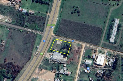 Oportunidad!!! Terreno A La Venta Sobre Ruta 101 Con Gran Exposición, Ideal Empresas.
