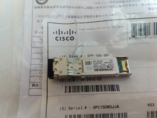 Modulo Gbit Cisco Sfp-10g-sr