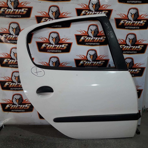 Puerta Trasera Derecha Peugeot 206 207 Blanca