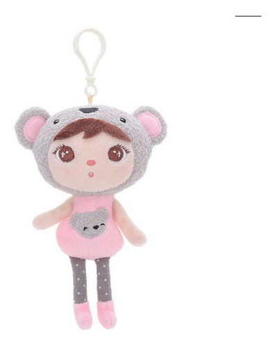Mini Boneca Angela Metoo Coelha Chaveiro Original
