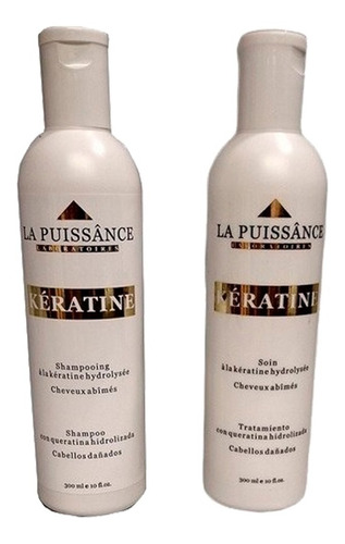 Kit Profesional Shampoo Y Acondicionador Keratine Puissance 