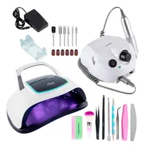 Comprar Kit Profesional Uñas Gelificadas Lámpara Uv + Torno +brocas