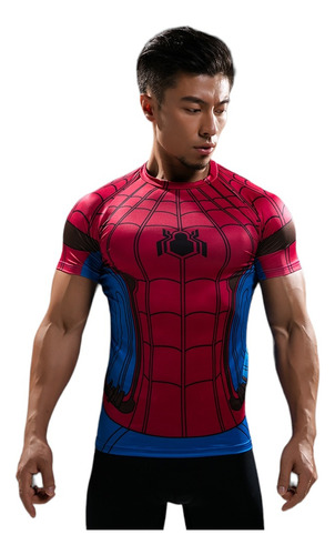 Playera Spiderman Manga Corta