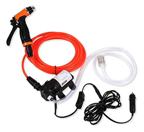 Electrical Washer Kit, 12v Car Wash Pump Easy To Use Po...