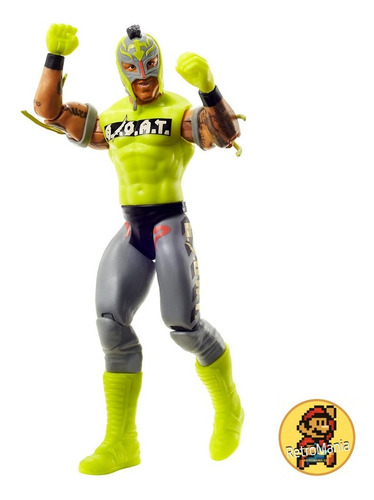 Imagen 2 de 3 de Figura Wwe Rey Mysterio Nueva En Caja Exclusiva