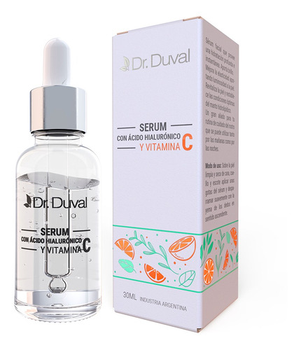 Sérum Facial Ácido Hialurónico Y Vitamina C X30ml Dr. Duval