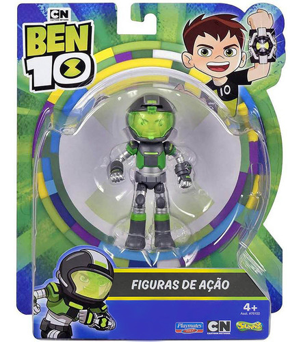 Ben 10 - Figura 10 Cm - Ben 10 Com Traje