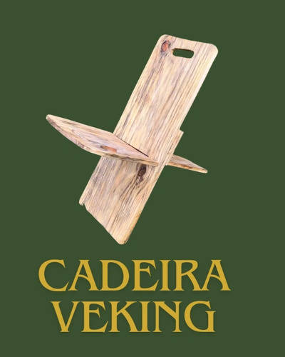 Cadeira De Veking Com Escoro Estofado!