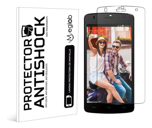 Protector De Pantalla Antishock Para Lava Iris Selfie 50