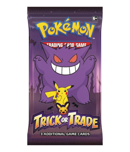 Sobre Trick Or Trade Booster Pokemon Tcg Inglés