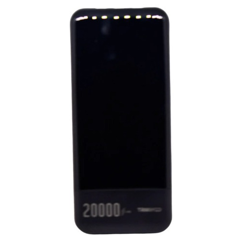 Cargador Celular Portatil Power Bank 3 En 1 20000mah Tranyoo Color Negro