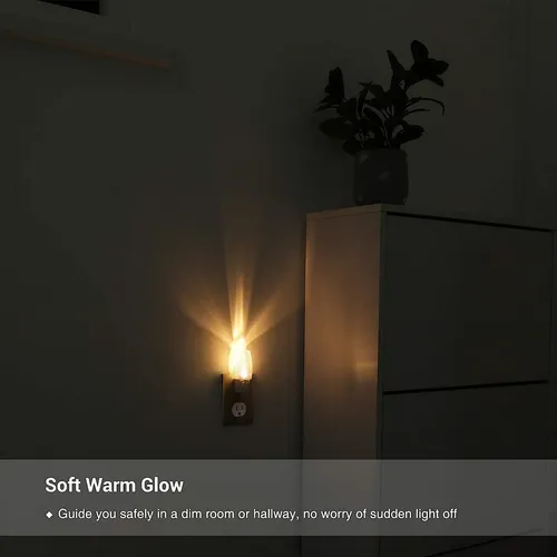 Dewenwils Enchufe En La Luz De Noche Led Con Interruptor,...