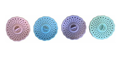 Tapon Filtro Rejilla Silicona Cocina Baño Pastel Pack X25