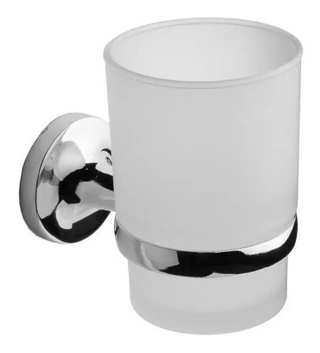Imagen 4 de 10 de Set Kit De Baño 6 Piezas Completo Accesorios Cromado Kübel