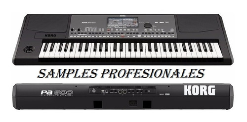 Samples Para Korg Pa600/700/900/1000/pa3x/pa4x (Usado)