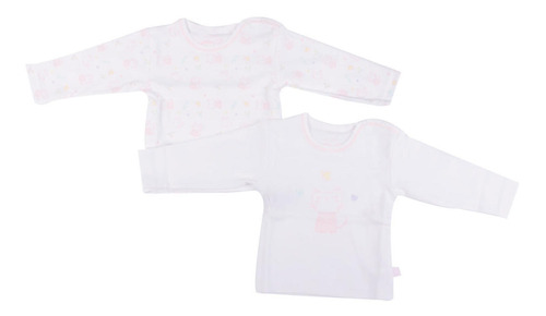  Set 2 Pzas Camiseta Bebe Niño Multicolor Pillin (prw109sur)