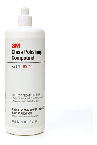 3m Pulidoras De Vidrio Compuesto 60 150, 1l Capacidad, White