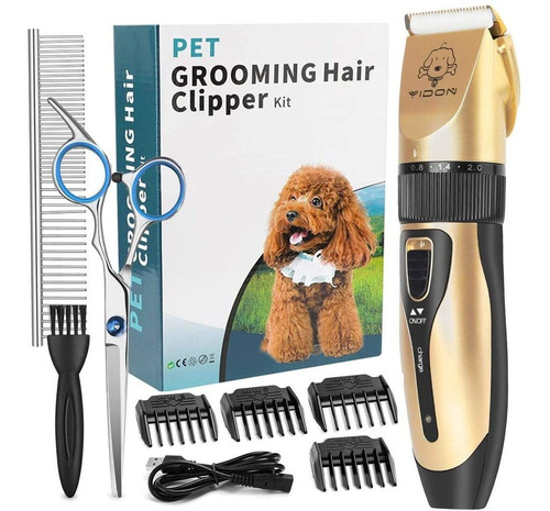  Dog Clippers, Dog Grooming Kit Cordless Adjustable Pet...