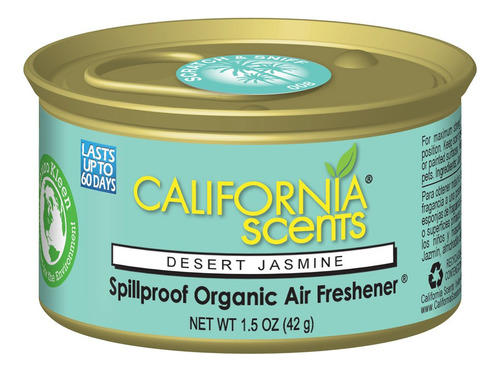 California Scents Ambientador De Lata A Prueba De Derrames,