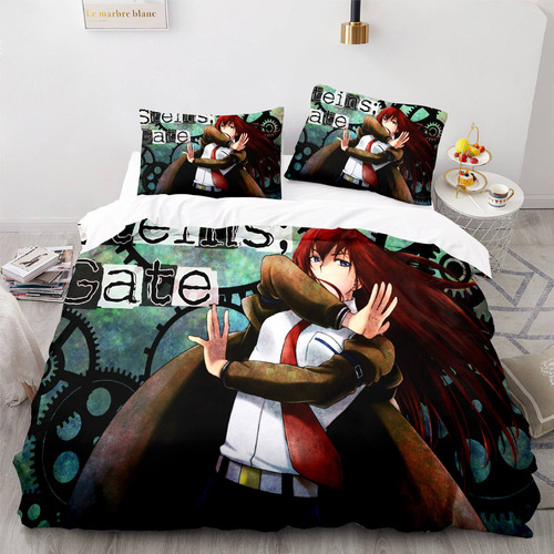 Juego Steins;gate, Juego De Cama De Tamaño Doble