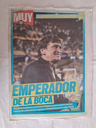 Muy. Boca Campeón Apertura 2011 Lote De 4 Diarios. (Usado)