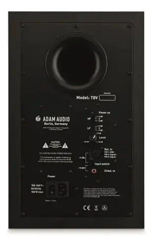 Monitor De Referência Adam Audio T8v 8 Bivolt | Parcelamento sem juros