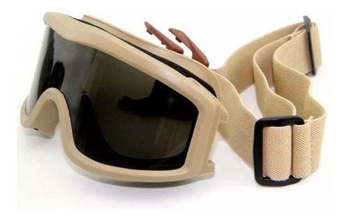 Antiparras Tacticos Airsoft Gafas Paintball Tacticas 3mcs