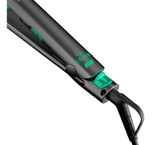 Chapinha/prancha De Cabelo Gama Italy Elegance Babosa Cerami Preto/verde