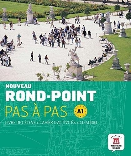Nouveau Rond-point Pas A Pas 1 A1 - Livre De L'eleve + Activites + Audio Cd, De Labascoule, Josiane. Editorial Difusion, Tapa Blanda En Francés, 2010