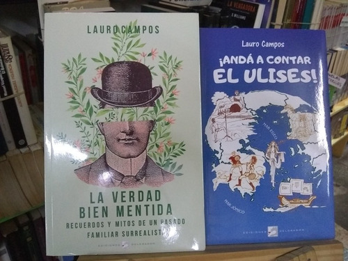  Lauro Campos - 4 Títulos Ediciones Deldragón -