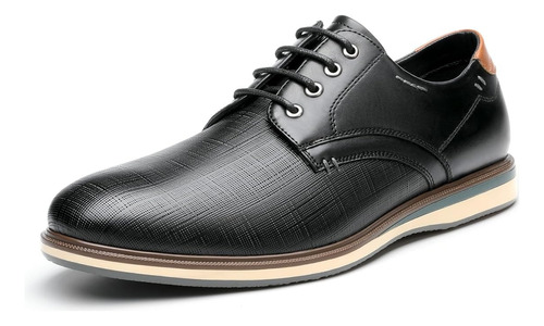 Bruno Marc - Zapatos De Vestir Para Hombre Color Negro.