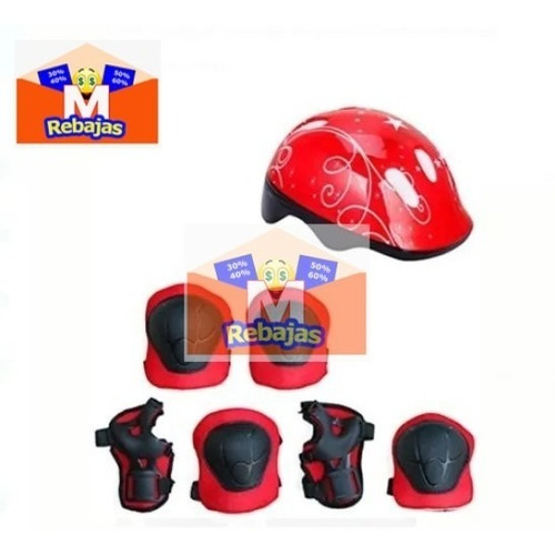Imagen 4 de 4 de Casco Rodillera Y Codera Protecciones Para Niños A Domicilio