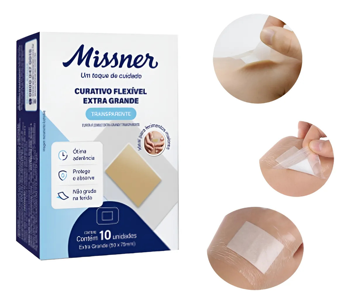 Curativo Extra Grande Transparente Missner